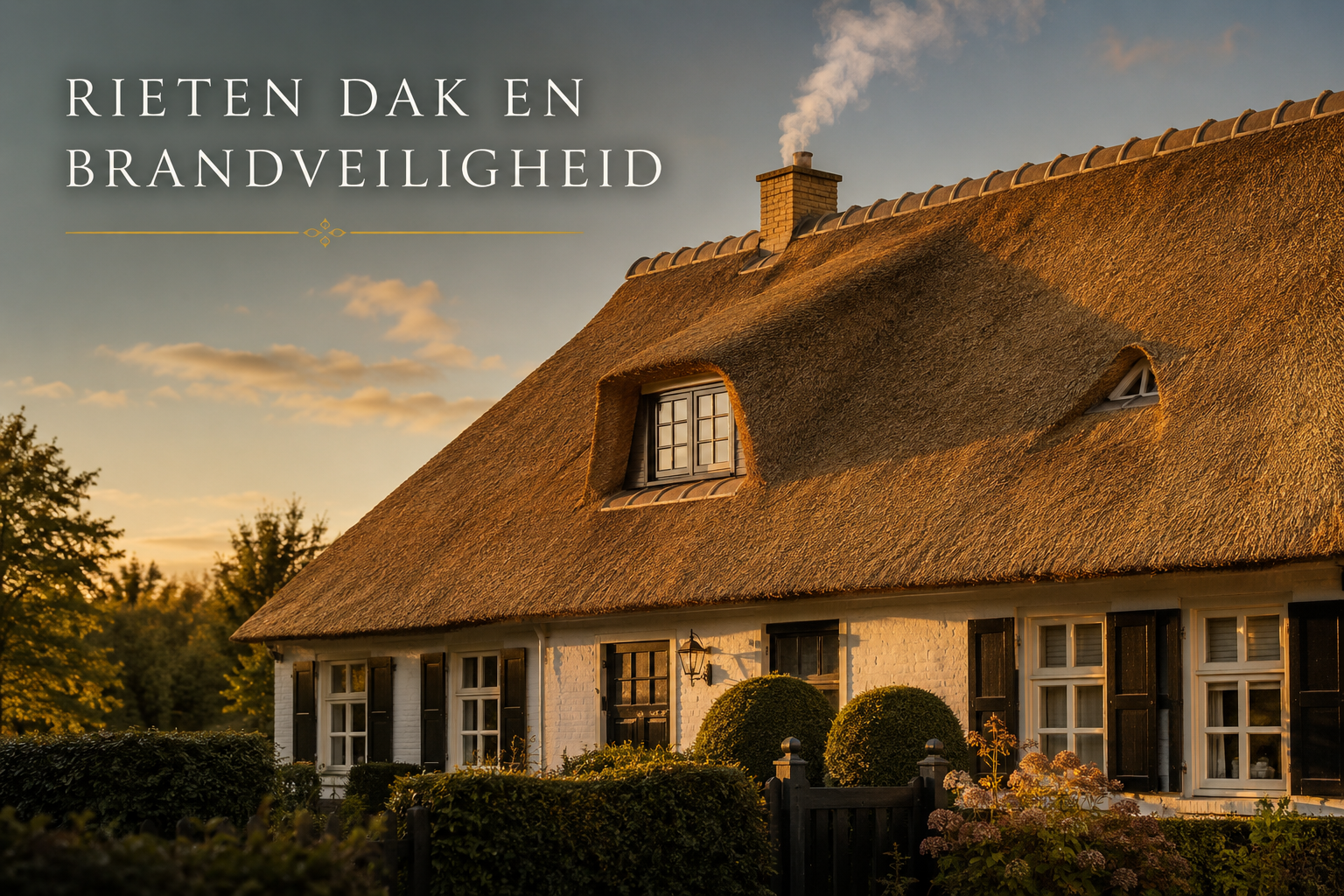 Rieten dak en brandveiligheid: hoe veilig is het echt?